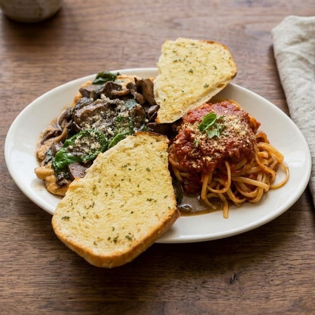 Pollo Marsala / Chicken Marsala.