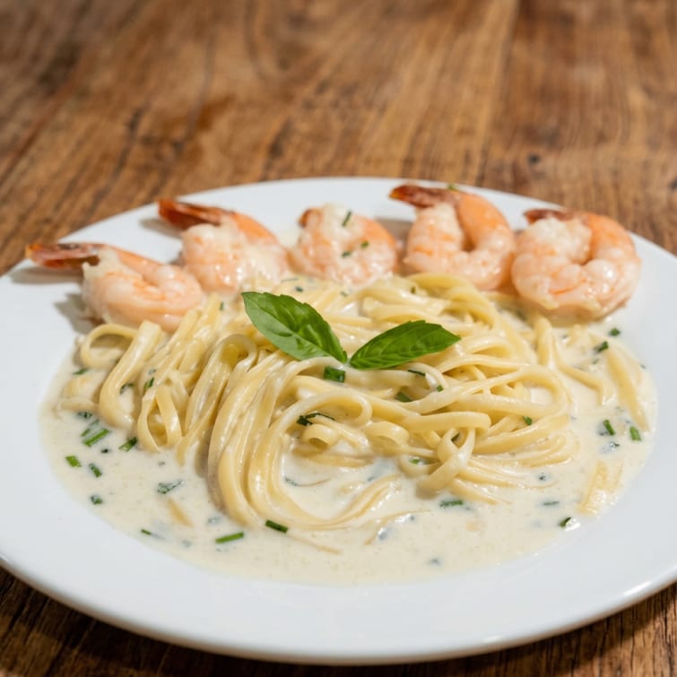 Alfredo Di Mare / Shrimp & Crab Alfredo.