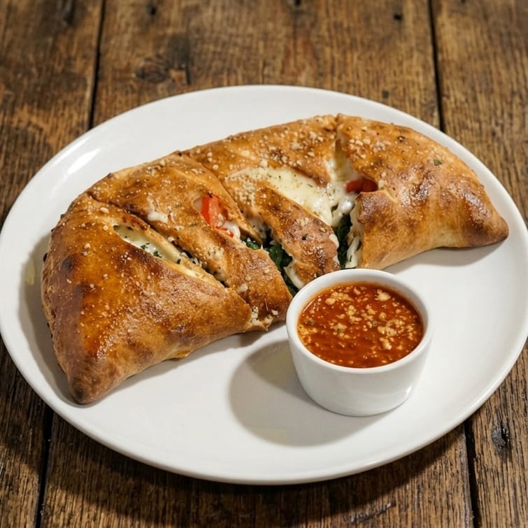 Vegetarian Calzoni.