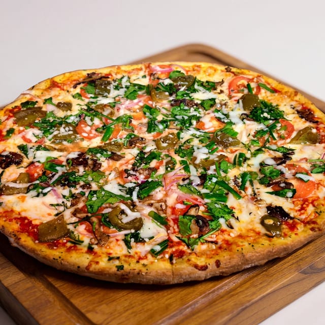 Vegetarian Pizza.