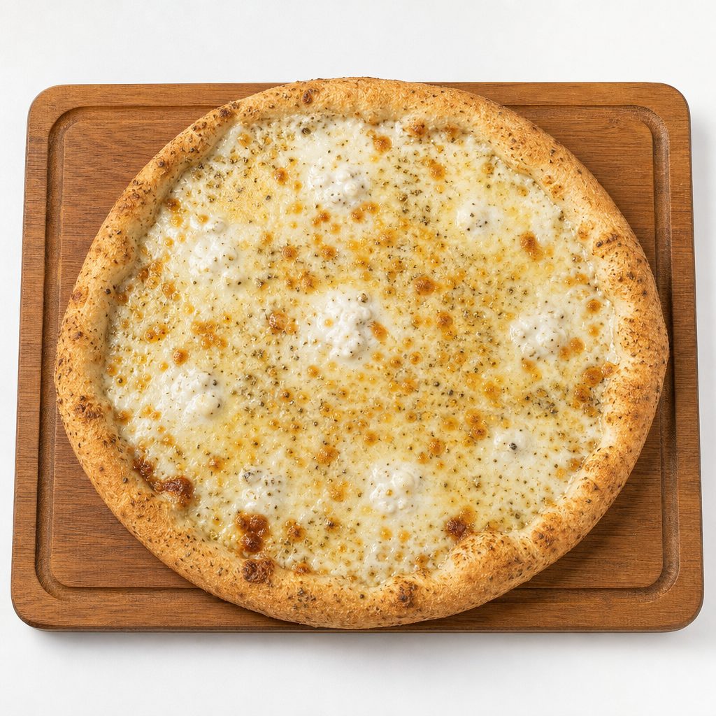 Quattro Formaggi - 4 Cheese Pizza.