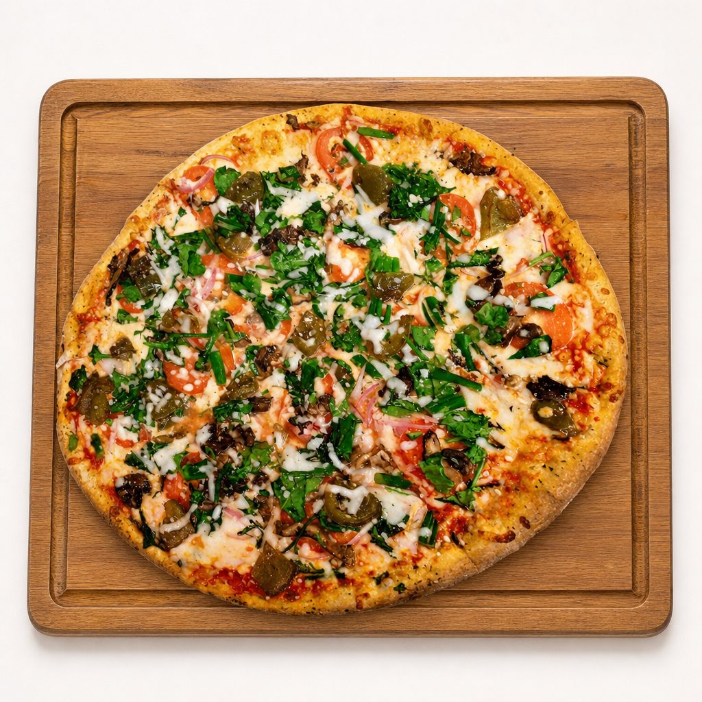 Vegetarian Pizza.