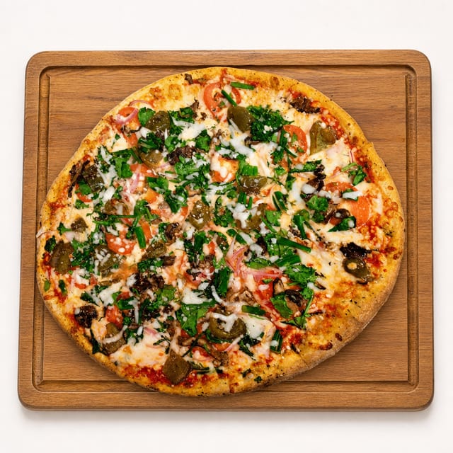 Vegetarian Pizza.