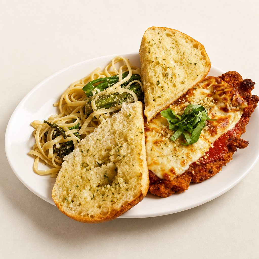 Melanzane Alla Parmigiani / Eggplant Parmesan Pasta.