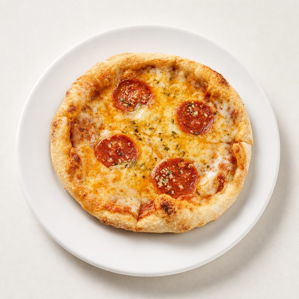 Kid's Pepperoni Pizza.