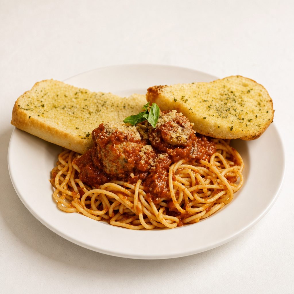 Linguini & Meatballs.