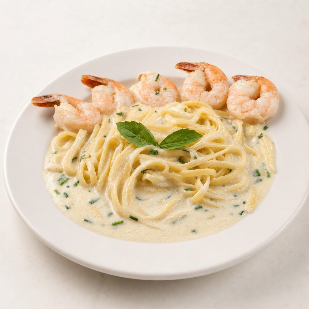 Alfredo Di Mare / Shrimp & Crab Alfredo.
