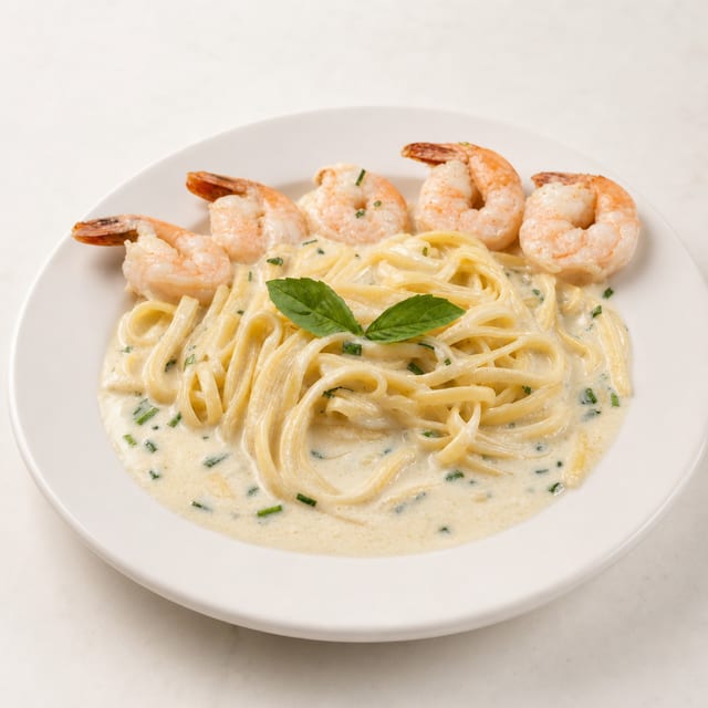 Alfredo Di Mare / Shrimp & Crab Alfredo.