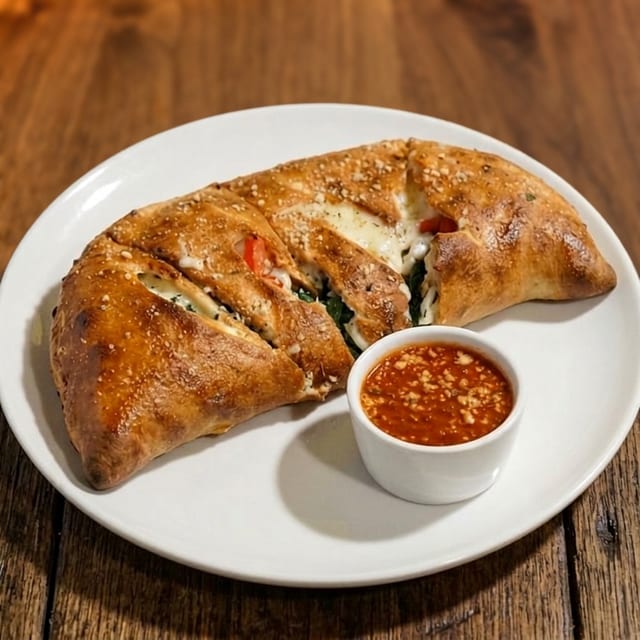 Vegetarian Calzoni.