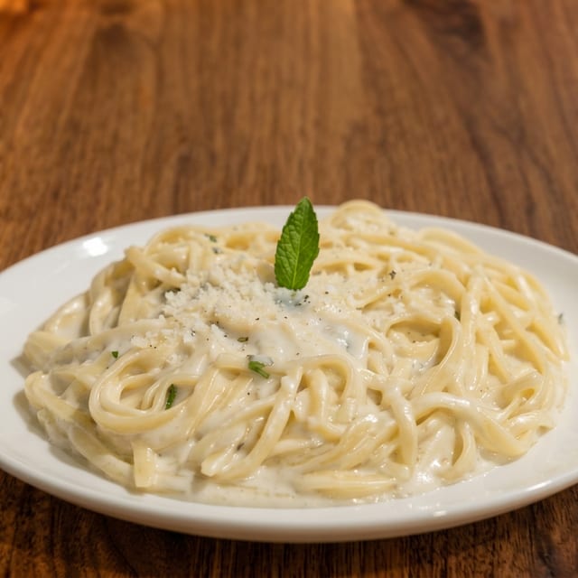 Linguini All'Alfredo / Linguini Alfredo.
