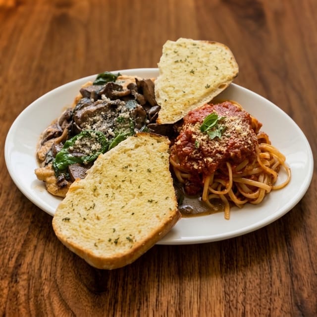 Pollo Marsala / Chicken Marsala.